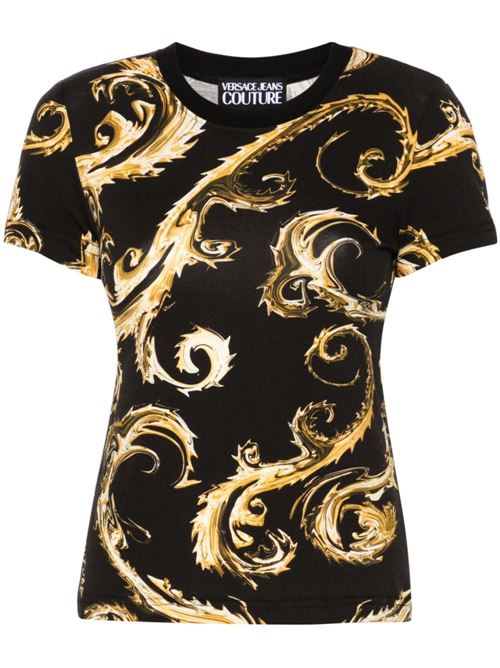 T-shirt donna maniche corte Versace jeans Couture | 77HAH608JS409G89